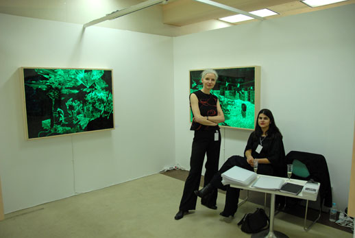 Heiko Blankenstein at Galerie Alexandra Saheb in Tokyo 101 fair