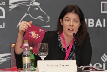 Antonia Carver at the 2009 Dubai International Film Festival.